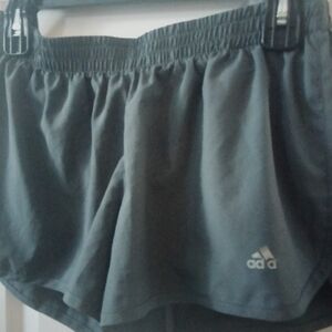 Adidas Women's Dark Gray Athletic Shorts